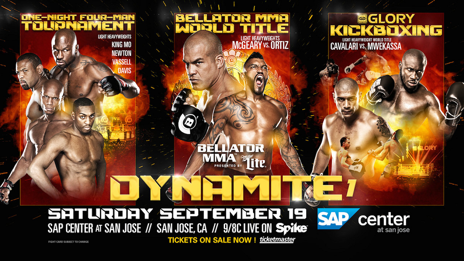 Third World Title Fight Added To 'Bellator MMA: Dynamite 1'