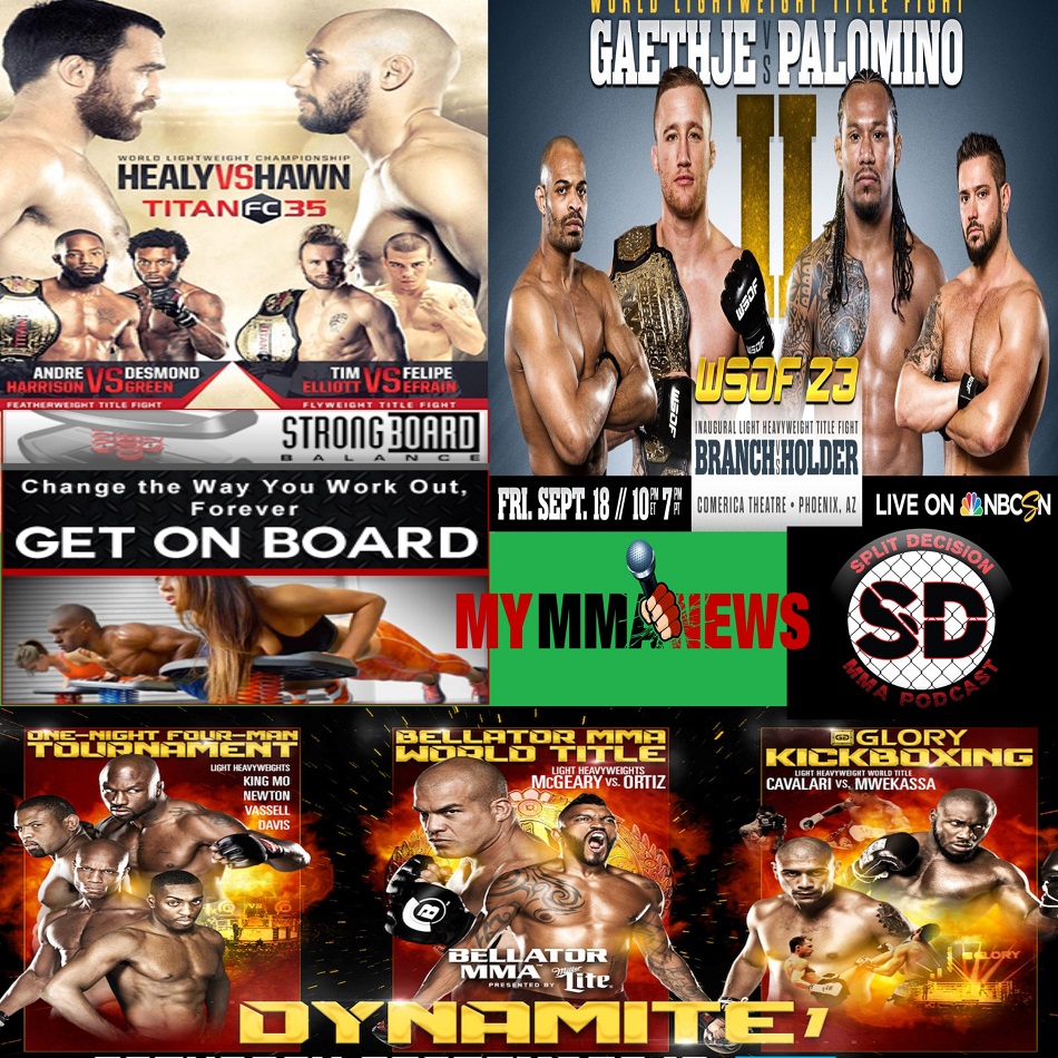 Split Decision MMA Podcast - Invicta FC 14, Titan FC 35, WSOF 23, Bellator 142 Dynamite