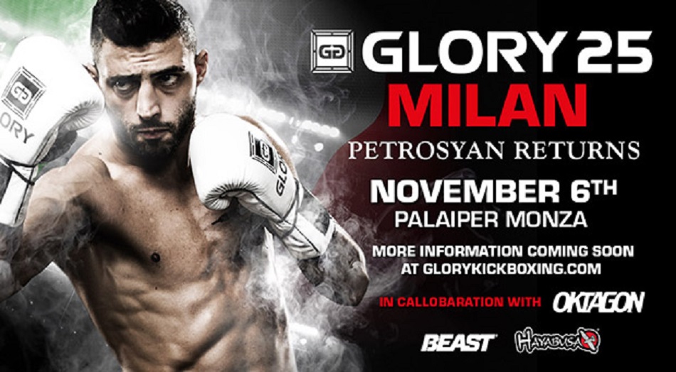 Josh Jauncey Battles Giorgio Petrosyan at GLORY 25 Milan on November 6