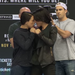 VIDEO: UFC 193 Press Conference Staredowns