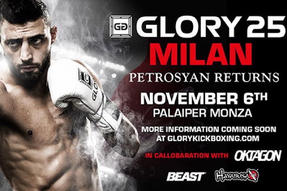 Lightweight World Title Bout Headlines GLORY 25 Milan
