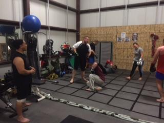 Kurt Leffler oversees LFS Kali Fight Team's training. CREDIT PHOTO BY QUINTON CHANDLER/KBBI