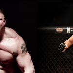 Brock Lesnar and Ronda Rousey