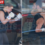 Ronda Rousey training