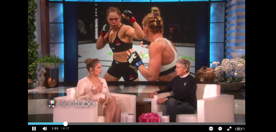Ronda Rousey talks about thoughts of suicide