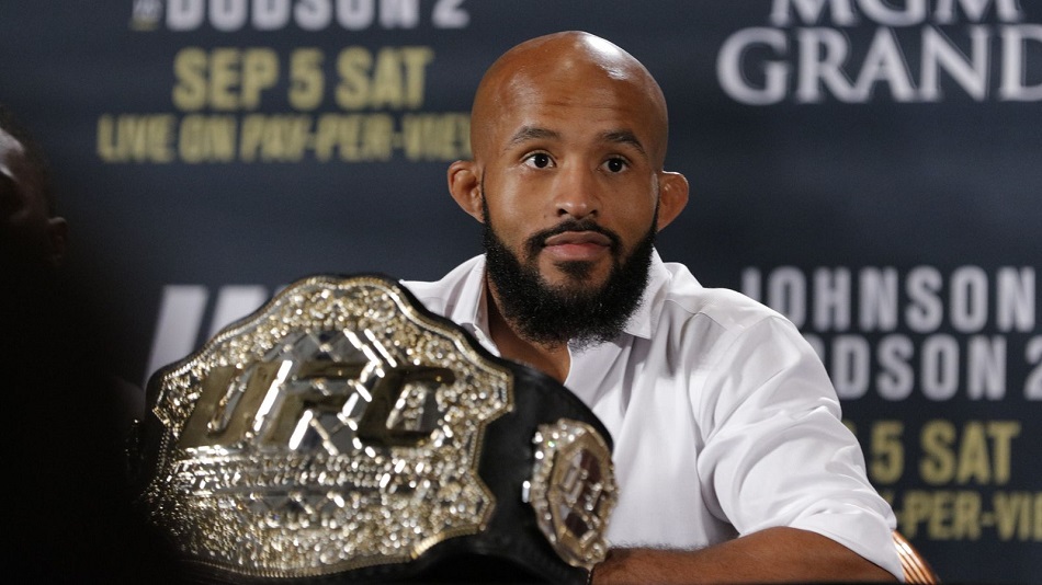 The Ultimate Fighter winner was to face Demetrious Johnson