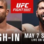 UFC Fight Night Rotterdam weigh-in results