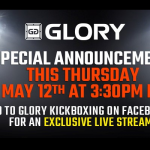 GLORY special announcement Facebook press conference