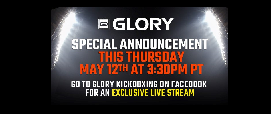 GLORY special announcement Facebook press conference