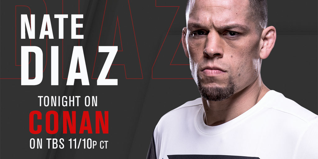 Nate Diaz on Conan