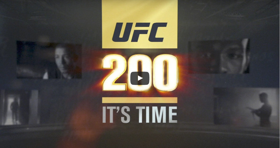 ufc 200 it's time