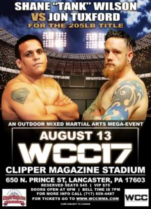 Shane WIlson vs Jon Tuxford at WCC 17