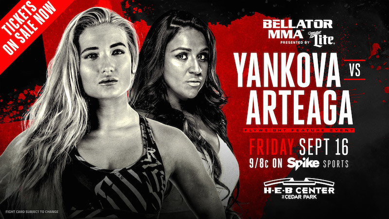 Anastasia Yankova Set for U.S. Fighting Debut During Main Card of Bellator 161