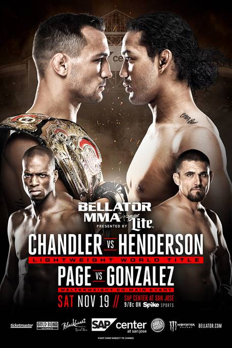 Michael Chandler vs Benson Henderson in San Jose