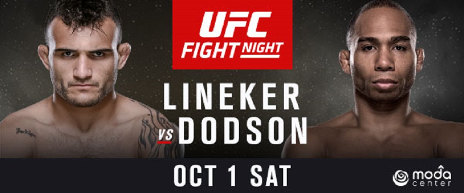 John Lineker vs John Dodson headlines UFC Portland