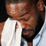 Jon Jones crying, Jon Jones suspended one year after taking contaminated sex pill