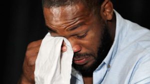 Jon Jones crying