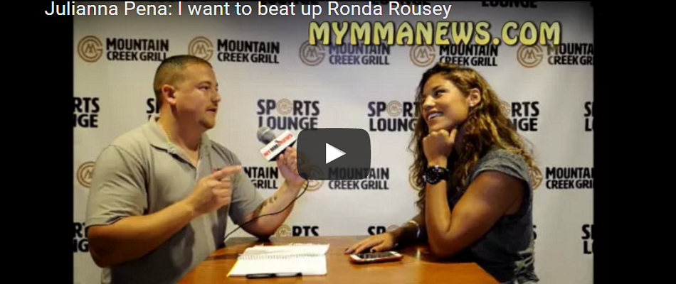 Julianna Pena wants to beat up Ronda Rousey