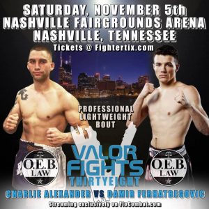 Knee Injury Forces Valor Fights 38 Main Event Change