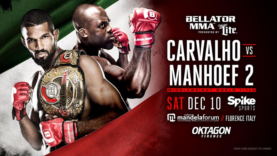 Bellator 168: Carvalho vs. Manhoef 2 - Italy