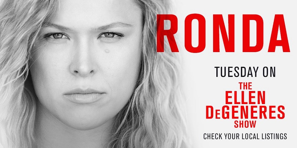 Ronda Rousey to appear on Ellen DeGeneres, talk UFC return Tuesday