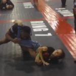 VIDEO: Jon Jones submitted by young girl at NAGA event