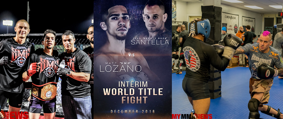 Matt 'SMG' Lozano on fighting Sean Santella: "The fans deserve this fight"