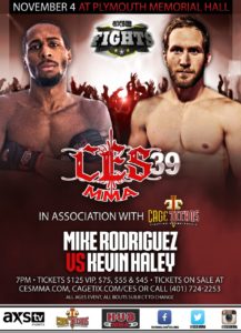 Rodriguez ready to rock Plymouth when he meets Haley at CES 39