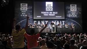 23 years to day after UFC 1, UFC 205 in world's most famous arena