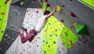 Spooky Nook rock climbing wall