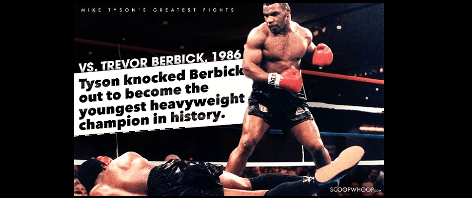 30th anniversary of Mike Tyson's first pro boxing title - November 22, 1986