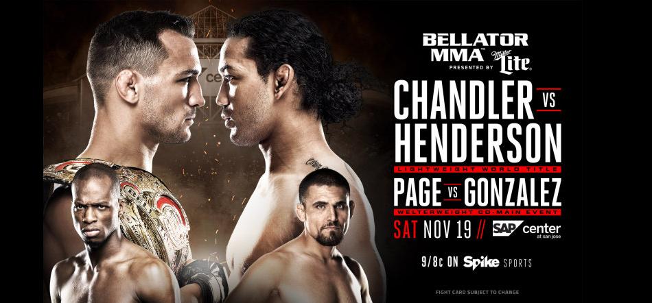 Bellator 165, Michael Chandler, Benson Henderson