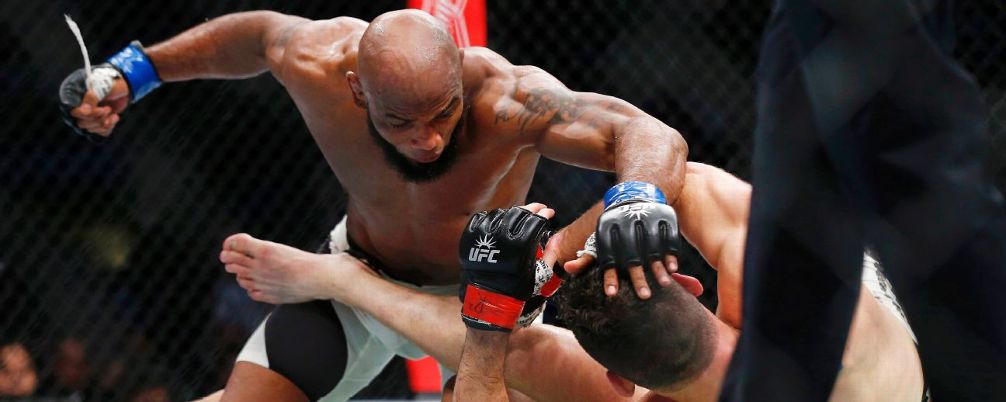 Yoel Romero suspended 60 days for UFC 205 post fight celebration