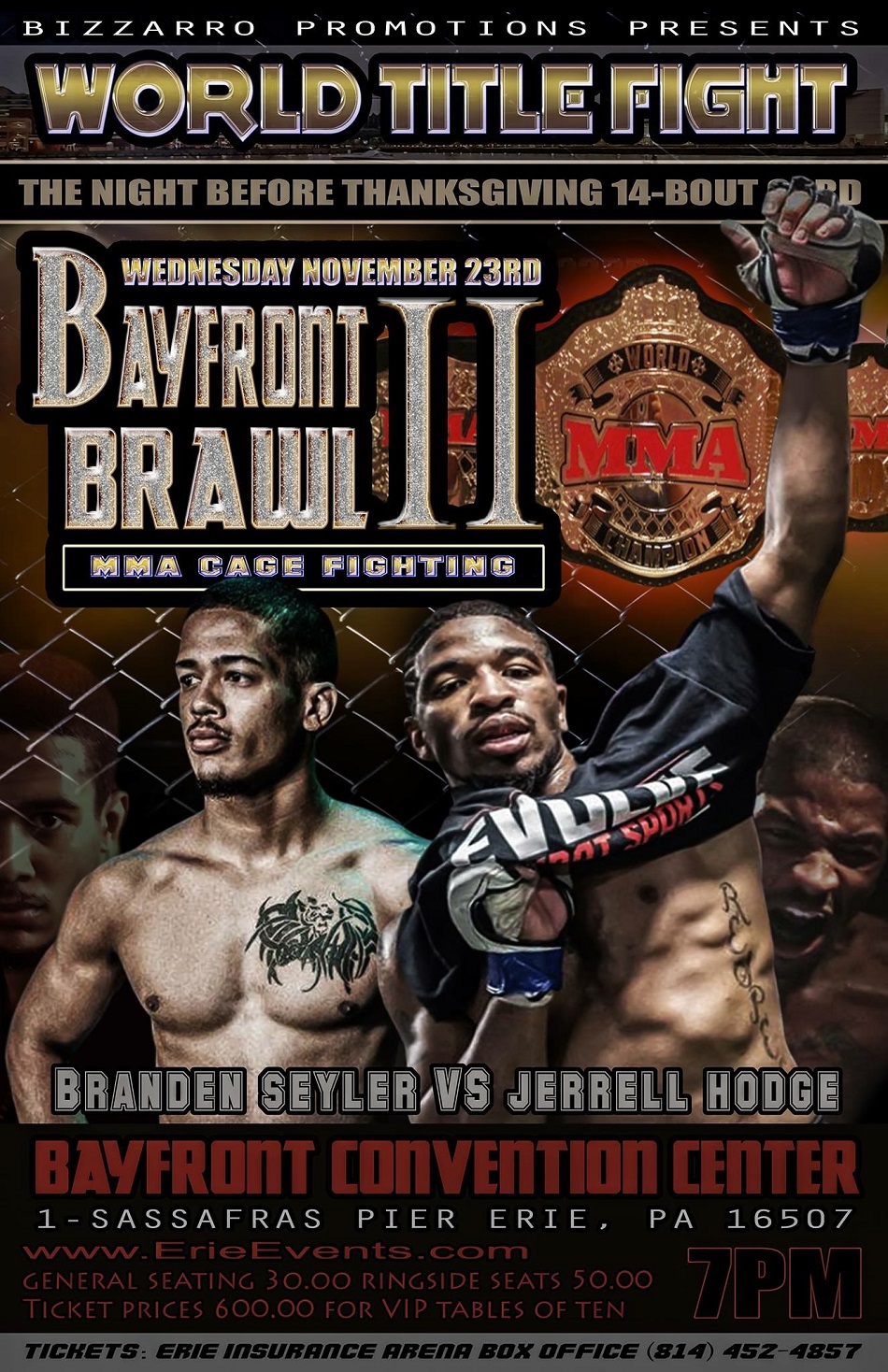 Bayfront Brawl II - Thanksgiving Eve