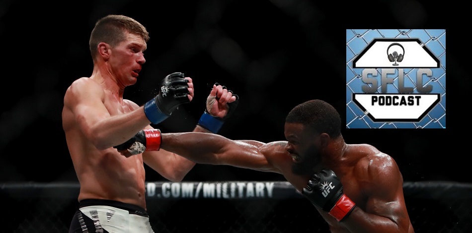 Stephen Wonderboy Thompson, Tyron Woodley, UFC 205, SFLC Podcast