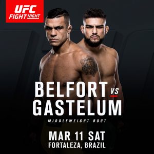 Kelvin Gastelum vs Vitor Belfort set for Fortaleza, Brazil