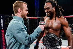 Jason Jackson wins the Victory FC welterweight title at VFC 48, Feb. 19, 2016