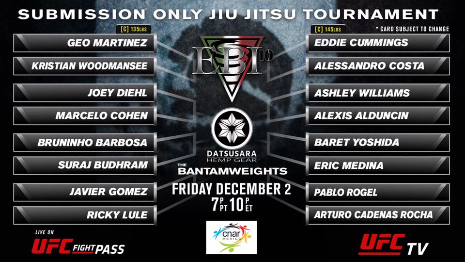 Eddie Bravo Invitational - EBI 10 results