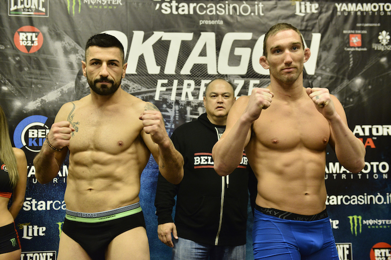 Middleweight Feature Fight: Claudio Annicchiarico (185.2) vs. John Salter (185.2)