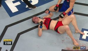 Sara McMann chokes Alexis Davis - TUF 24 Finale