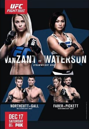 UFC on FOX 22 poster