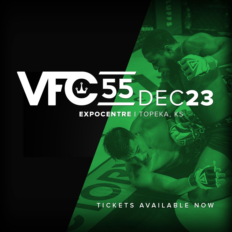 Victory Fighting Championship announces lineup for VFC 55 in Topeka, KS