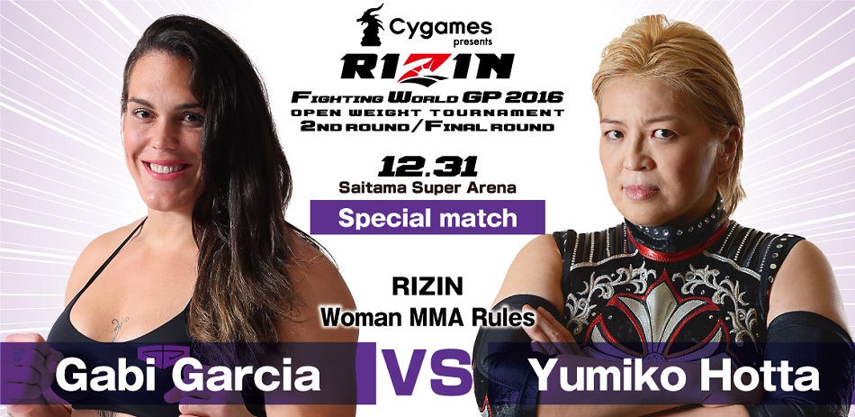 Gabi Garcia gets ANOTHER 50-year old opponent for RIZIN FF