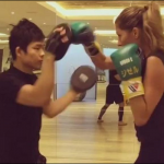 Tom Brady's supermodel wife, Gisele Bündchen, training with former UFC fighter