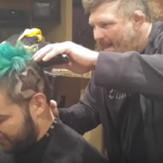 VIDEO: Roy Nelson giving Heath Herring hair cut for fight at Rizin