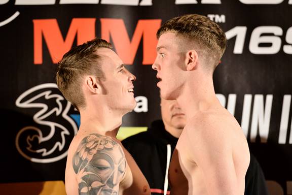 Bantamweight Feature Bout: Cameron Else (145.2 lbs.) vs. Dylan Tuke (144.6 lbs.)