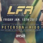 Inaugural Legacy Fighting Alliance card features unification title fight