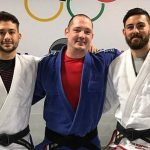 Pure MMA black belt promotion - (From left) Mike Main, Craig Hannigan, Andy Main