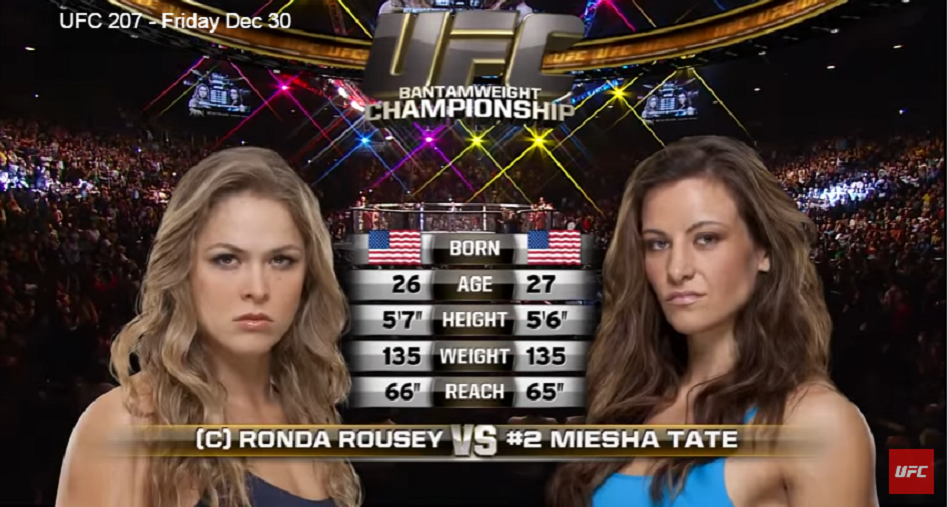 #FreeFightFriday - Watch Ronda Rousey defend UFC belt against Miesha Tate