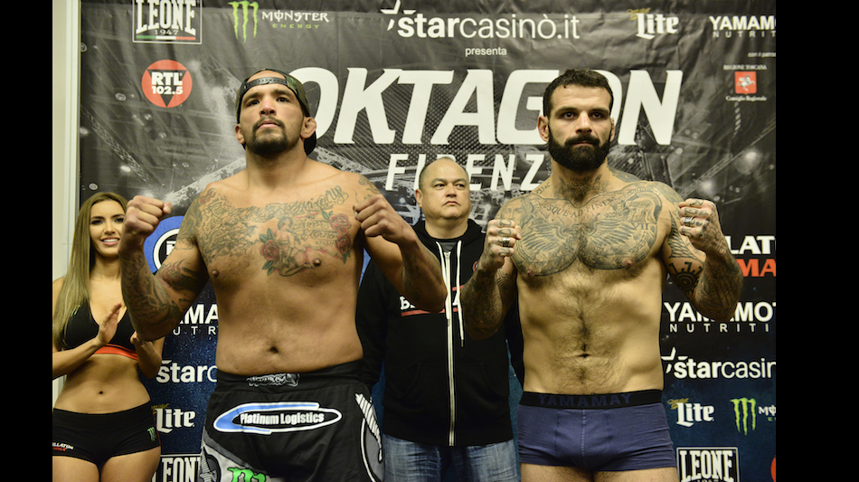 Bellator 168 weigh-in results, Bellator 168 results